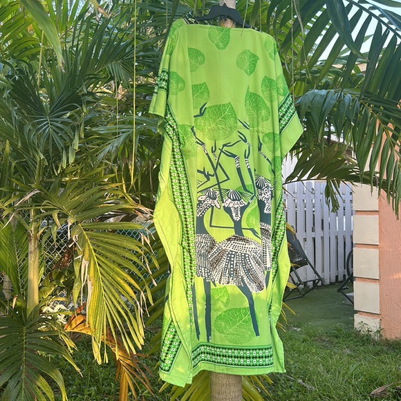 ๐NWT Shore Drive Tunic Mint Green, Black & White, Teal, Free Size - Picture 3 of 9